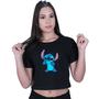 Imagem de Blusinha Cropped Algodão Lilo Stitch Linguinha