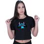 Imagem de Blusinha Cropped Algodão Lilo Stitch Vampiro