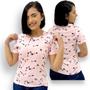 Imagem de Blusinha Feminina T-shirt Baby Look Premium Importada