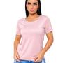 Imagem de Blusinha Suede Manga Curta T-Shirt Aveludada Blusa Moda top