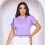 Imagem de Blusinha T Shirt Baby Look Feminina Julia