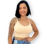 Imagem de Blusinha Top Com Bojo De Alcinha Com Regulagem Academia
