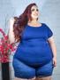 Imagem de Blusinha Viscolycra Premium plus size - G1 ao G5 - Plus size de verdade - super leve - verão, academia, uso diário.