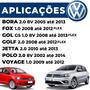 Imagem de Bobina de Ignição Gol Bola G5 Fox Voyage Jetta Polo Bora 1.0 e 2.0 com 6 Pinos VW