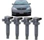 Imagem de Bobina de ignição toyota corolla 1.6 1.8 2002 á 2008 - kit c/4