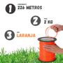 Imagem de Bobina de Nylon 3mm p/ Roçadeiras - 2kg - Laranja - Compatível c/ Stihl, Toyama