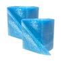 Imagem de bobina plastico bolha reforçado 40cm x100metros azul 35micras