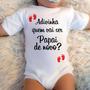 Imagem de Body Baby Lembrancinha Adivinha quem Vai ser Papai De Novo