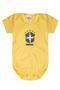 Imagem de Body Baby Suedine Estampado Brasil / Roby Kids