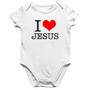 Imagem de Body Bebê Algodão I Love Jesus - Foca na Moda