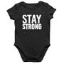 Imagem de Body Bebê Algodão Stay Strong - Foca na Moda