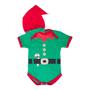 Imagem de Body Bebê Fantasia Natal Ajudante de Papai Noel + Gorro