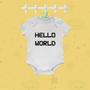 Imagem de Body Bebê Hello World