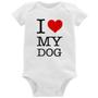 Imagem de Body Bebê I love My Dog - Foca na Moda