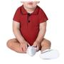 Imagem de Body Bebê Masculino Malwee Polo Piquet Vermelho - 100012