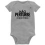Imagem de Body Bebê Não perturbe, já sou bem perturbada - Foca na Moda