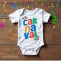 Imagem de body bebe vou pular carnaval com a mamãe e o papai