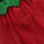 Imagem de Body Bodies Infantil de Bebê Natal Natalino Luxo Saia de Tule Paetê e Lantejoula