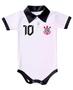 Imagem de Body Bori Bebê Infantil Corinthians Camisa Polo Time de Futebol Oficial Licenciado Torcida Baby