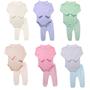 Imagem de Body Cacharrel Bebe Gola Alta Mijao Kit 6 Pcs Inverno Outono