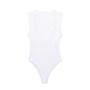 Imagem de Body Con Preto Sem Mangas - Gola Quadrada e Alças Largas - Lingerie Sexy para Verão 2023