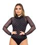 Imagem de Body De Tule Com Strass De Brilho R156