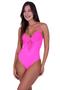 Imagem de Body Feminino Renda Sem Bojo Alça Fina Decotado Sensual- KIT 2 BODY JULIETE PRETO E ROSA