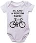 Imagem de Body Infantil Eu Amo A Bike do Papai