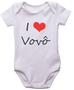 Imagem de Body Infantil I Love Vovô Coração