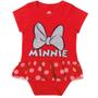 Imagem de Body infantil manga curta minnie feminino disney baby marlan ref: d4215 p/g