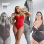 Imagem de Body Jade em Renda com Decote em V e Abertura Inferior - Moda Lingerie Feminina de Qualidade