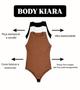 Imagem de Body Kiara Plus Size Especial Moda Fashion Clássico Elegante Modela Barriga e cintura Veste 46 Ao 50