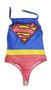 Imagem de Body Maio Carnaval Supergirl Superman Com Bojo Fantasia BM