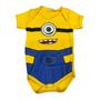 Imagem de Body Minnions Minion Bodie Macacão Mesversário Bebê Desenho Md034 