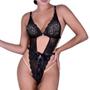 Imagem de Body Mistério Sexy Em Renda Com Transparência - Lingerie Sensualle