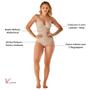 Imagem de Body Modelador Feminino Cinta Mid Size de Média Compressão Com Bojo Bodi p/ Pós Parto Cirúrgico