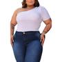 Imagem de Body mula manca bufante feminino plus size com bojo modelo feminino