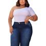 Imagem de Body mula manca bufante feminino plus size com bojo tendência