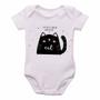 Imagem de body nenê criança roupa bebê Every day is a good day when you have a cat