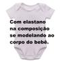 Imagem de body nenê criança roupa bebê manga longa  Hanna Barbera Irmãos Rocha