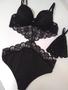 Imagem de Body Olivia com luvinhas, sexy e sensual, com bojo
