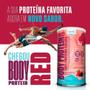 Imagem de Body Protein Red Frutas Vermelhas 100% Proteina 600g Equaliv