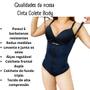 Imagem de Body Reforçado 6 Barbatanas Modelador Afina Cintura Imediato