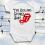 Imagem de Body Roupa Bebê Rolling Stones Banda Música Rock Divertido