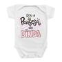 Imagem de Body Roupa para Bebê Príncipe da Dinda Princesa da Dinda