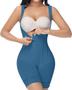 Imagem de Body Shaper Colombiano MYODRESS - Compressão Azul 3XL