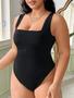 Imagem de Body Slin Plus Size Decote Quadrado