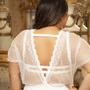 Imagem de Body Super Luxo Plus Size Com Tule E Elastano, Acompanha Sutiã Com Bojo