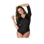 Body Voragem DeMillus 98303 Manga Longa Imagem de Body Voragem DeMillus 98303 Manga Longa