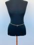 Imagem de Bodychain cinto 2 em 1 com fecho lateral com refulagem banhado a Ouro